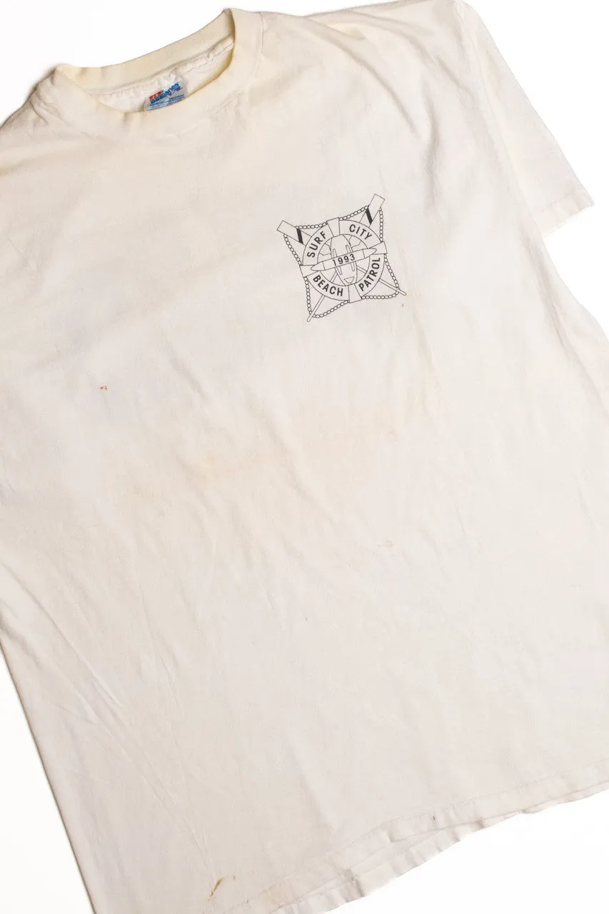 1993 Surf City Beach Patrol T-Shirt