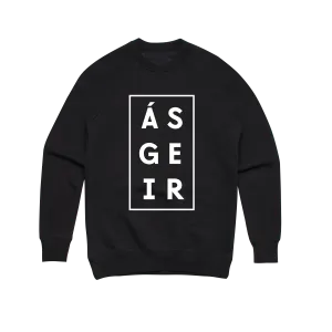 Afterglow / Black Crew Sweater