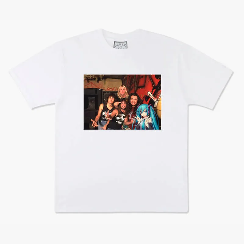 Animecore Thrash Metal Band and Anime Girl T-Shirt