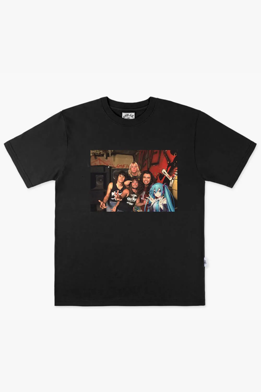 Animecore Thrash Metal Band and Anime Girl T-Shirt
