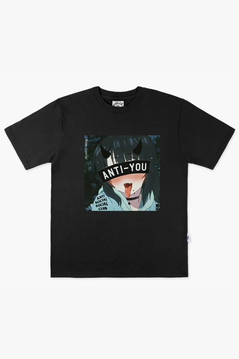 Anti-You Anime Girl T-Shirt Animecore