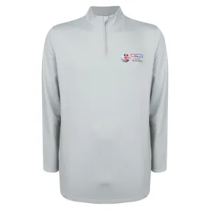 Betfred British Masters Men's Grey 1/4 Zip Mid Layer