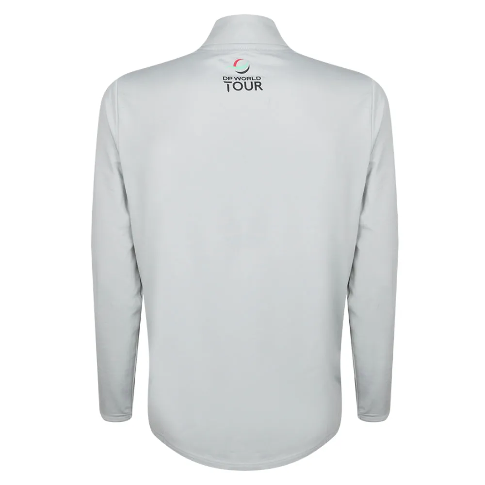 Betfred British Masters Men's Grey 1/4 Zip Mid Layer