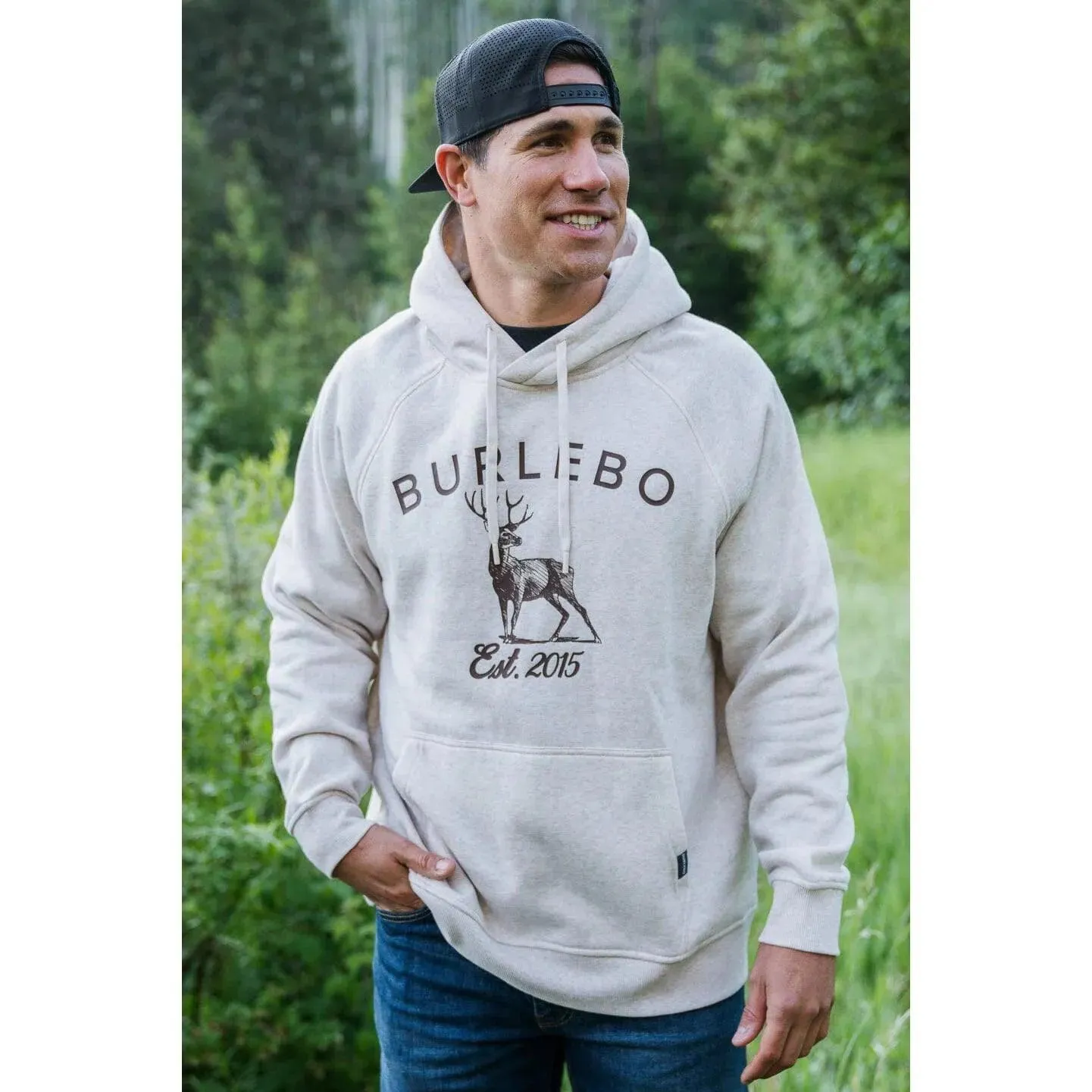 Men's Burlebo Fleece Hoodie FH-WTD-HOAT