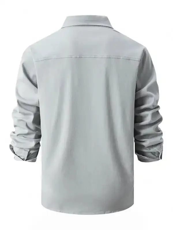 Men’s Casual Fashion Business Long Sleeve Shirt