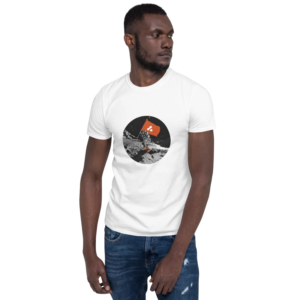 Men's Printed T-shirt - Adaptavist Space Man Design MC