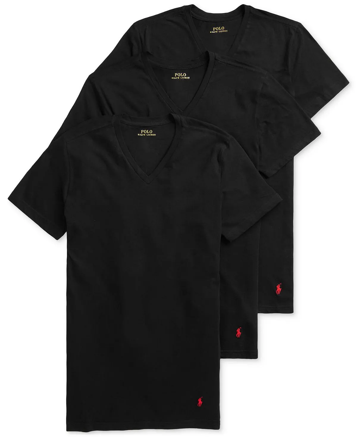 Men's Slim Fit V-Neck Tank Set of 3 Polo Ralph Lauren
