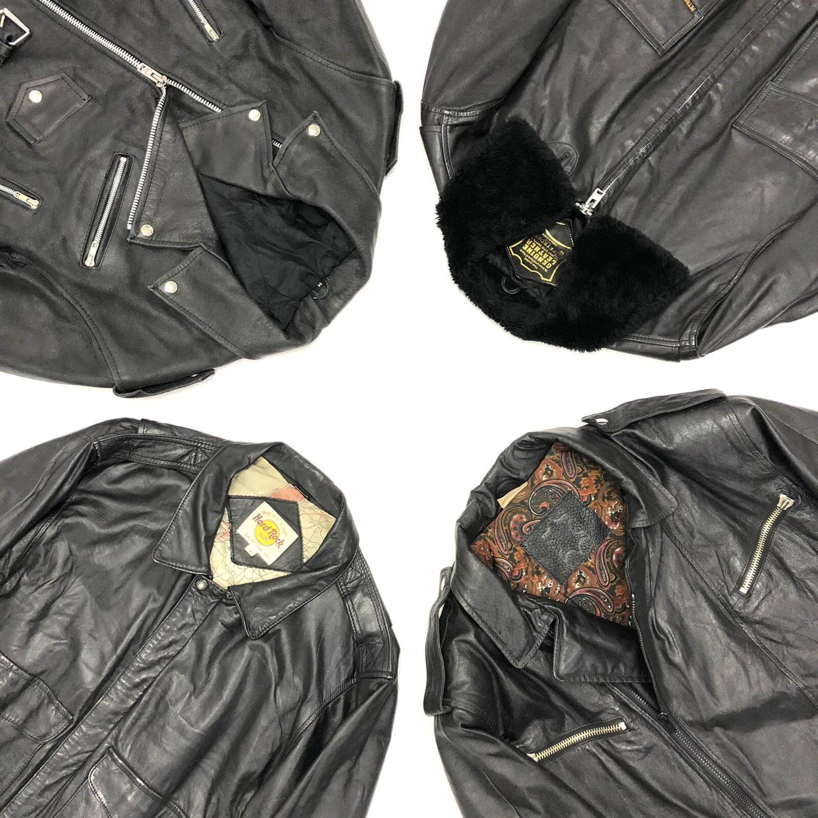 Vintage Leather Bomber jackets