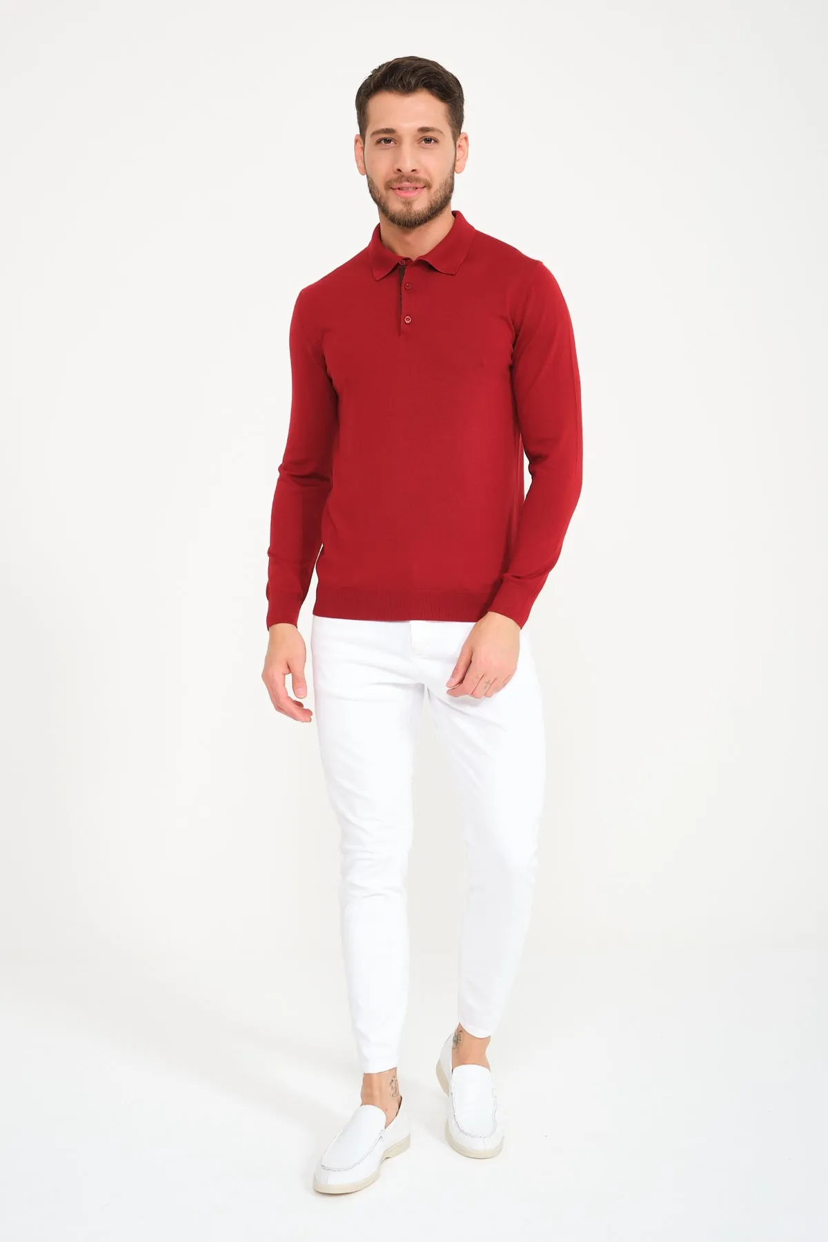 Wool Polo Shirt