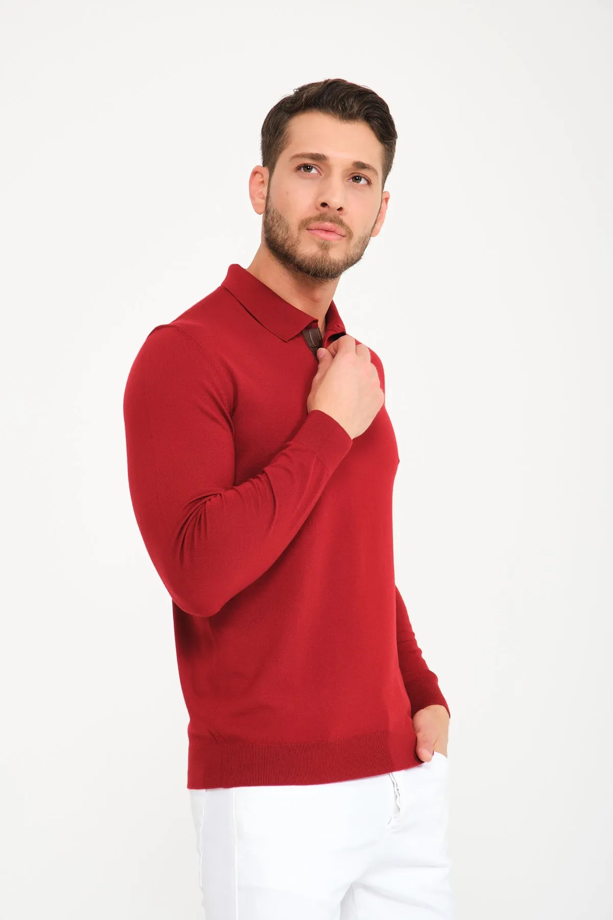 Wool Polo Shirt