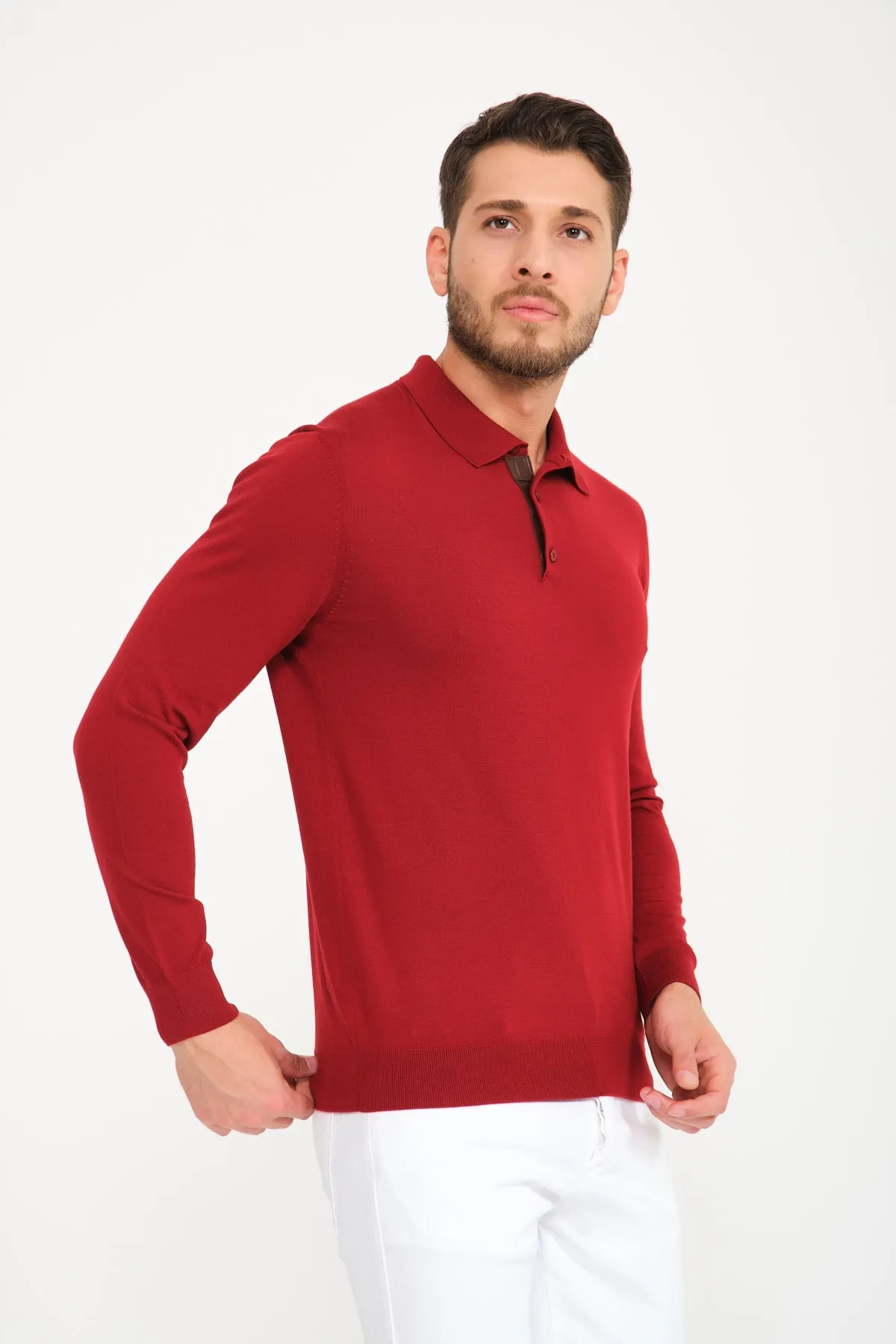 Wool Polo Shirt