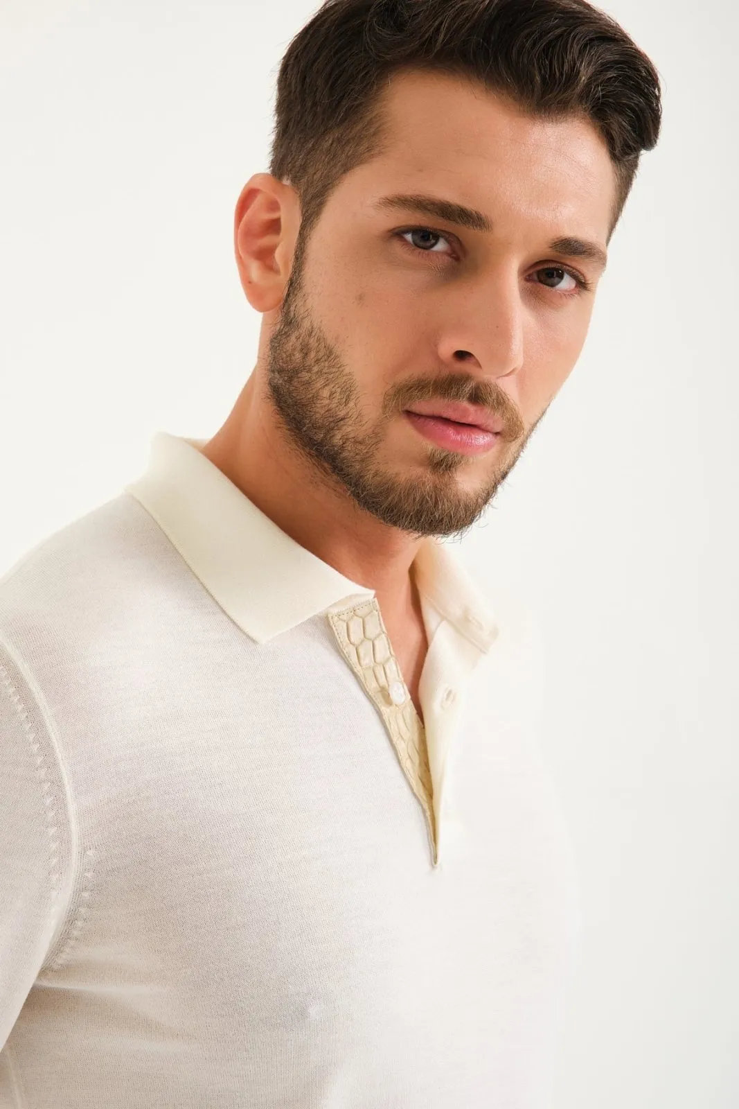 Wool Polo Shirt
